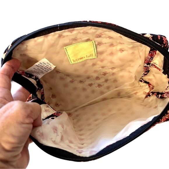 Lemon Hill NWT Set of Three: Quilted Satchel Tote, Cosmetic Bag, ID Coin Wallet - Picture 14 of 17